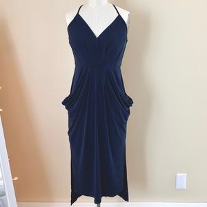 BCBGeneration Slinky blue dress